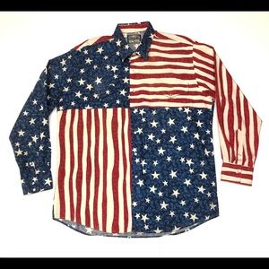 Western Essentials Men’s Pearl Snap Western Rodeo